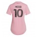 Günstige Inter Miami Lionel Messi #10 Heim Fussballtrikot Damen 2023-24 Kurzarm